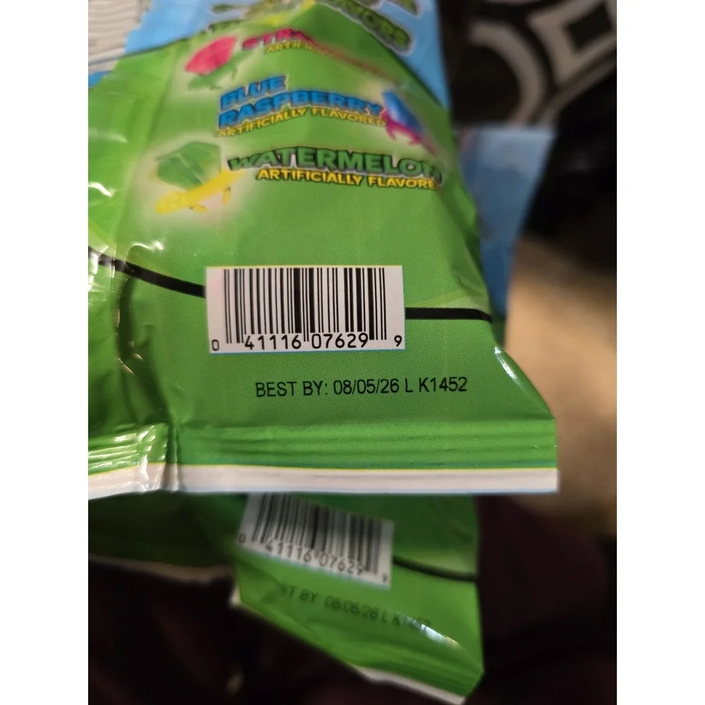 2pc Set 1.0 oz/3ct each Bag RING POP Easter Candy Strawberry + Blue Raspberry +